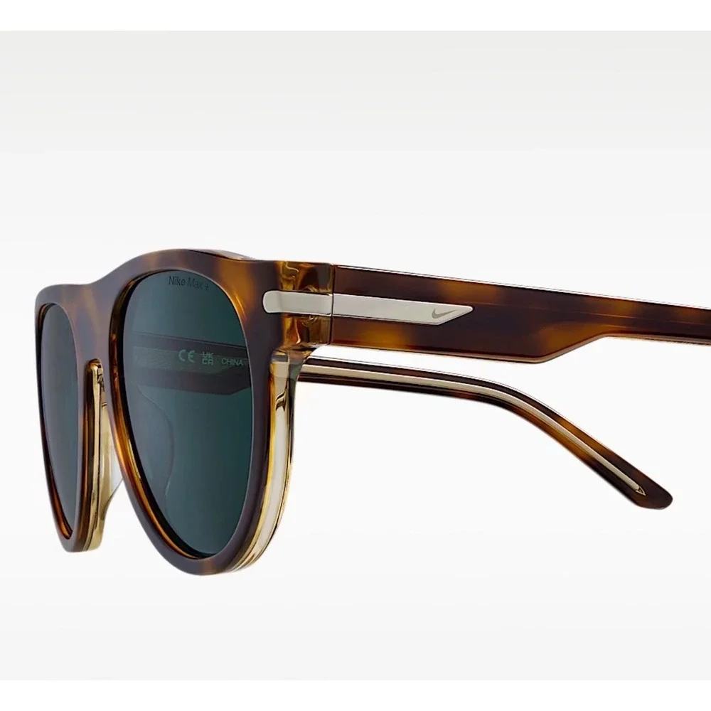 Nike Crescent III Men's Sunglasses Tortoise Shell Green Lenses‎